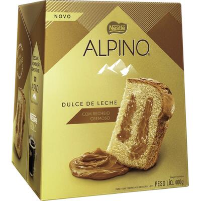 Panetone Alpino Nestlé Doce de Leite 400g