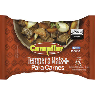 Tempero Tempera Mais Campilar Carne 50g