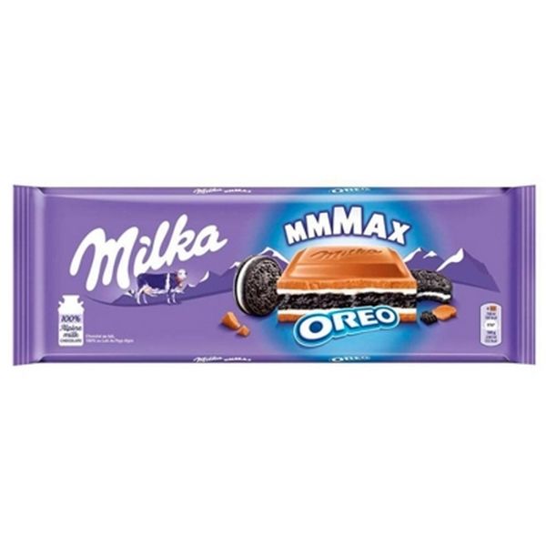 Chocolate Milka 300g - Max - Recheado com Oreo