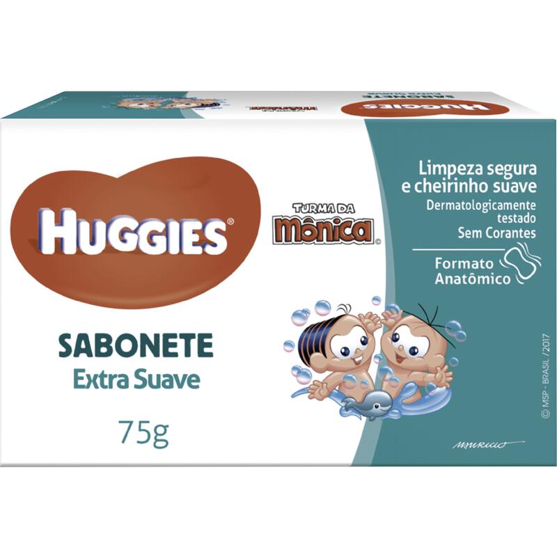 Sabonete Infantil Turma da Mônica Extra suave 75g