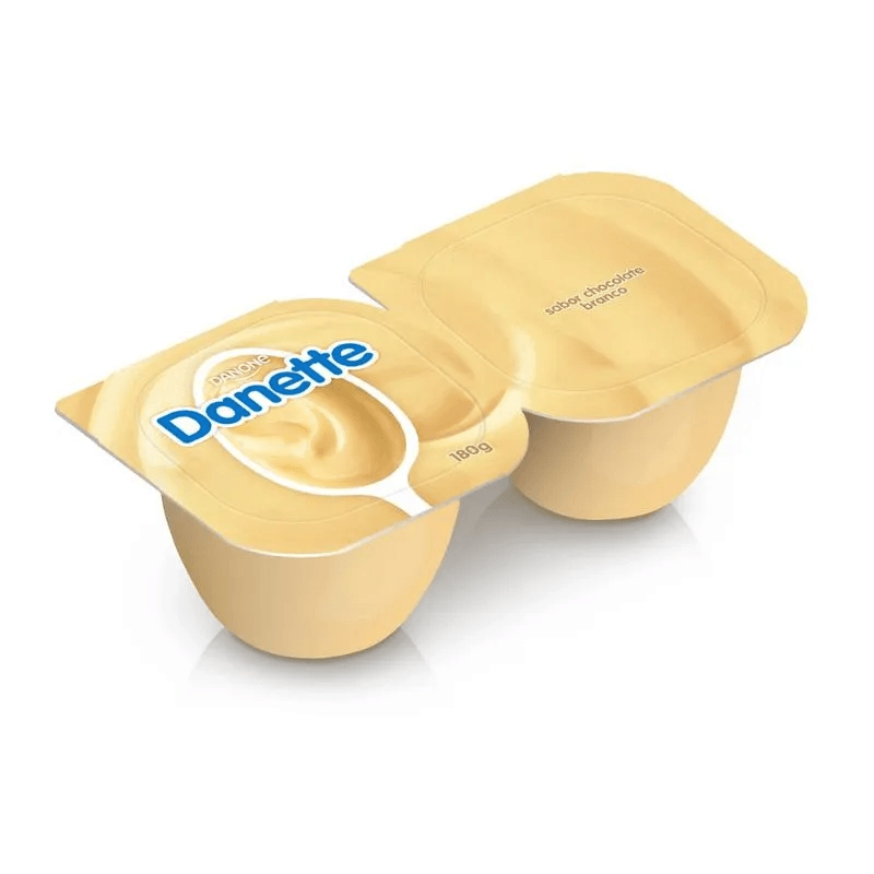 Sobremesa DANETTE Chocolate Branco 180g