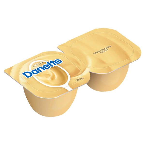 Sobremesa DANETTE Chocolate Branco 180g