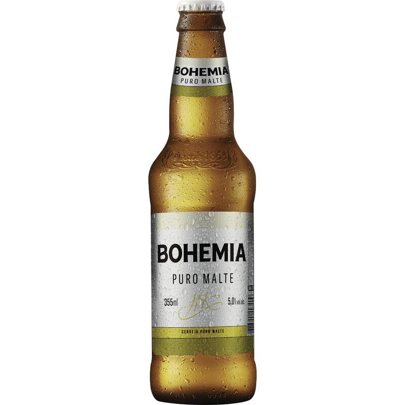 Cerveja Bohemia Puro Malte 355ml