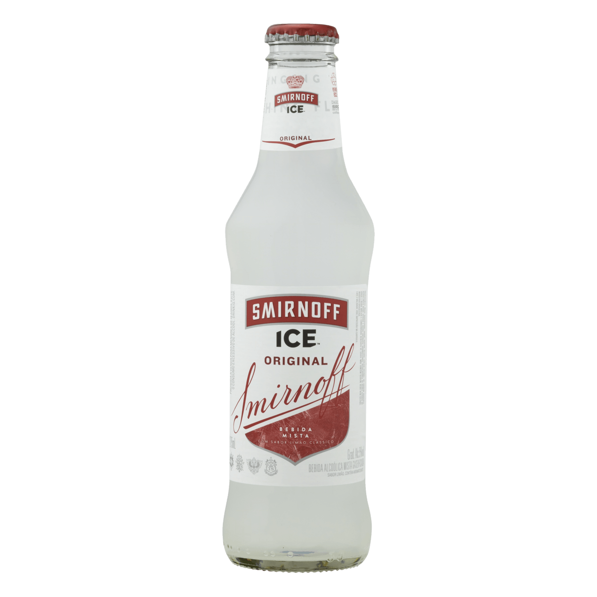 Bebida Mista Alcoólica Gaseificada Limão Clássico Smirnoff Ice Garrafa 275ml