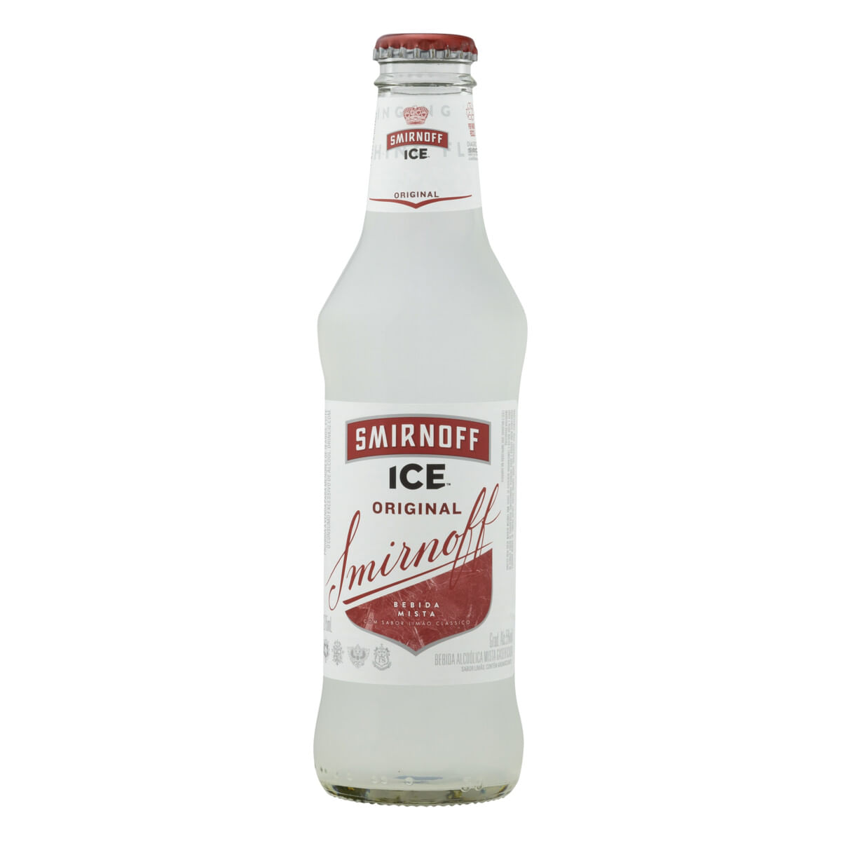 Bebida Mista Alcoólica Gaseificada Limão Clássico Smirnoff Ice Garrafa 275ml