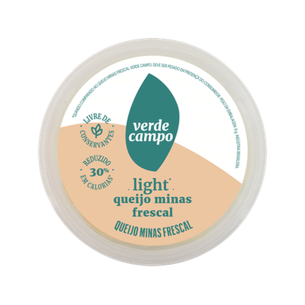 Queijo Minas Frescal Verde Campo Light Kg