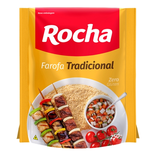Farofa Pronta Rocha Tradicional 250g