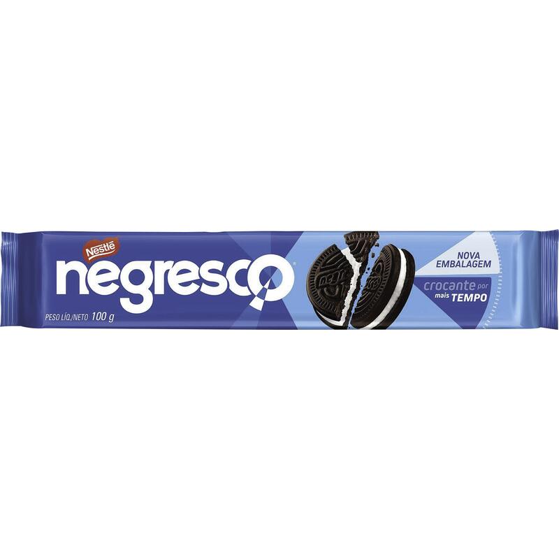Biscoito Recheado Negresco Nestlé Original 100g