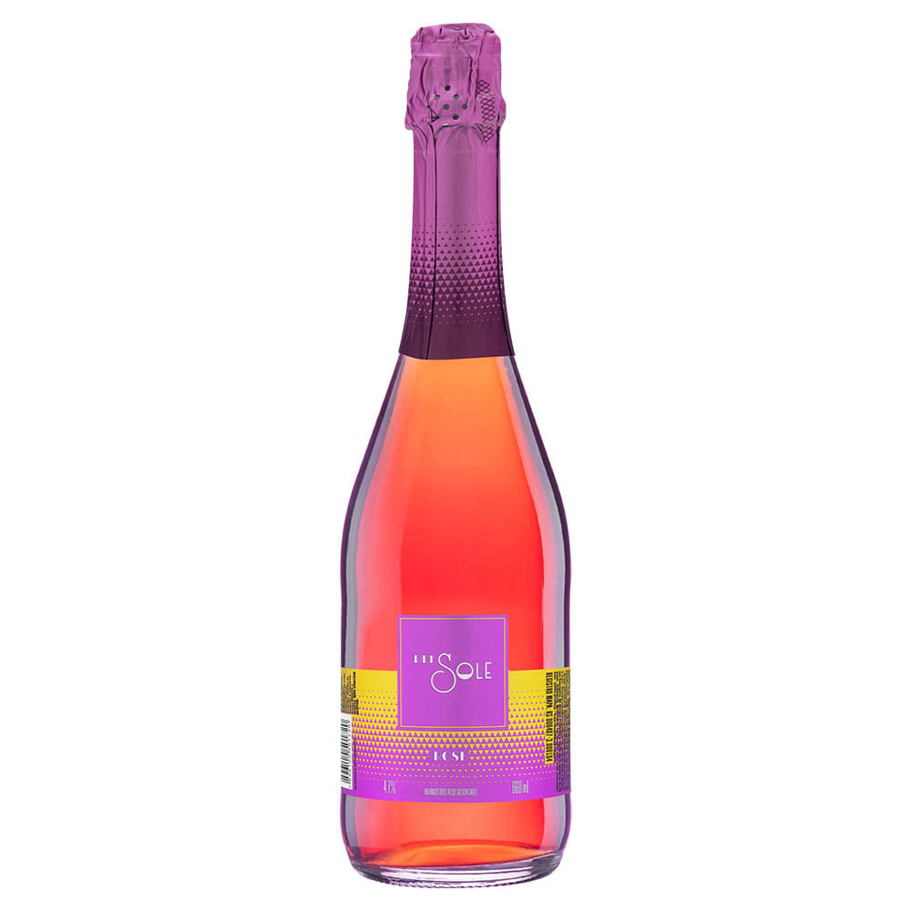 Filtrado Doce Brasileiro Rosé Del Sole Garrafa 660ml