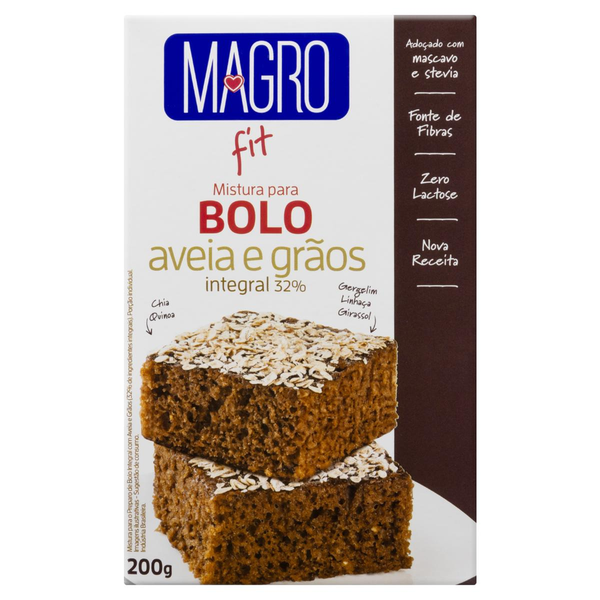Mistura para Bolo Magro 200g - 7 Grãos