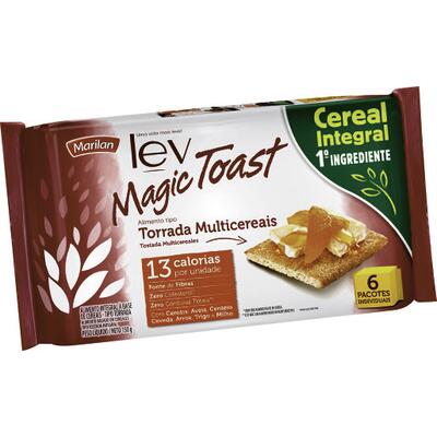 Torrada Marilan Magic Toast Multicereais 150g