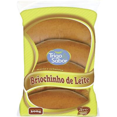 Briochinho Trigo e Sabor Leite 300g