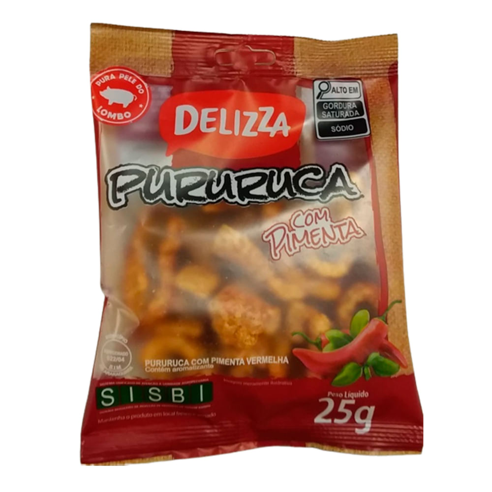 Pururuca Delizza Pimenta 25g