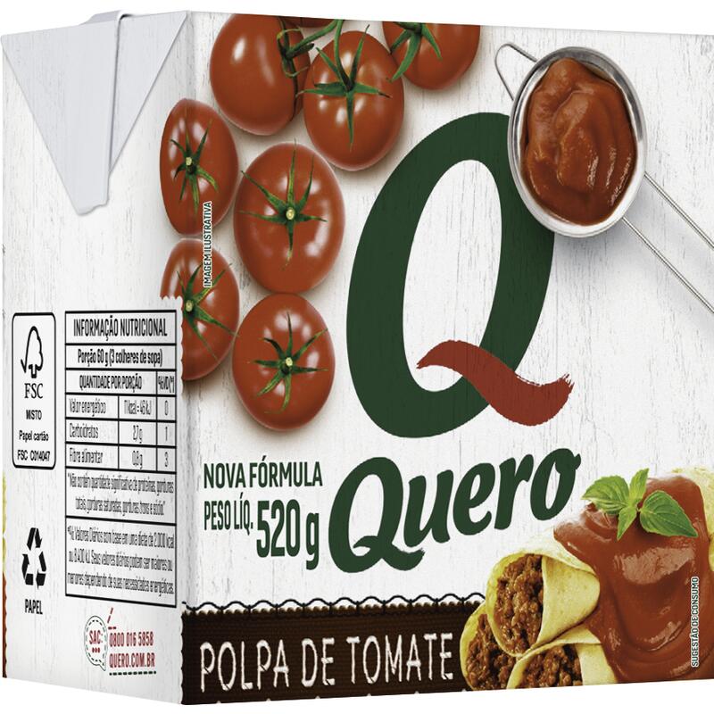 Polpa de Tomate Quero 520g