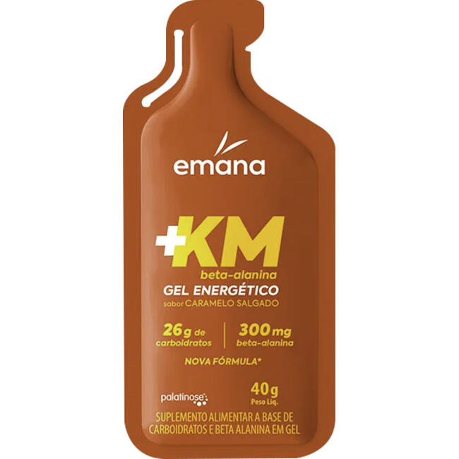 Suplemento Alimentar Gel Emana +KM Caramelo 40g