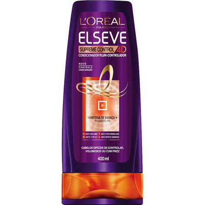 Condicionador Elseve Supreme Control 4D 400ml