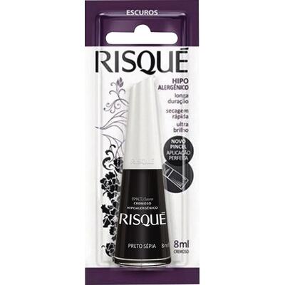 Esmalte Risqué Preto Sépia un