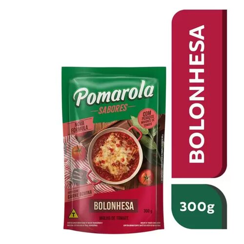 Molho de Tomate Pomarola Bolonhesa 300g