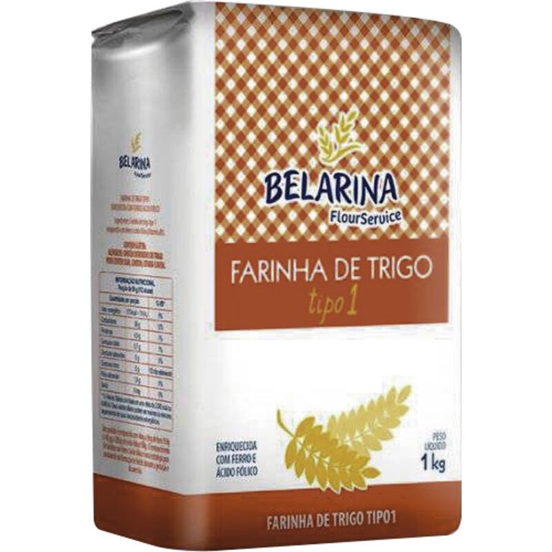Farinha de Trigo Belarina Tipo 1 1kg