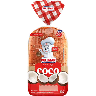Pão de Coco Pullman 350g
