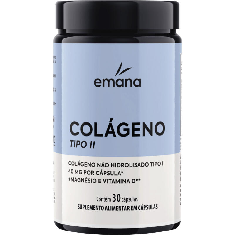 Suplemento Alimentar Emana Colágeno II 30 cáps