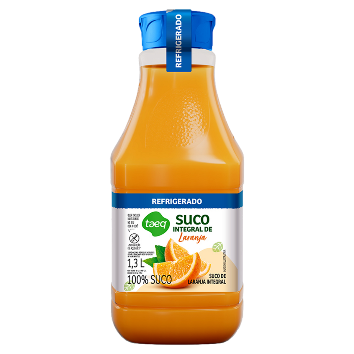 Suco Integral Laranja Taeq Refrigerado Garrafa 1,3l