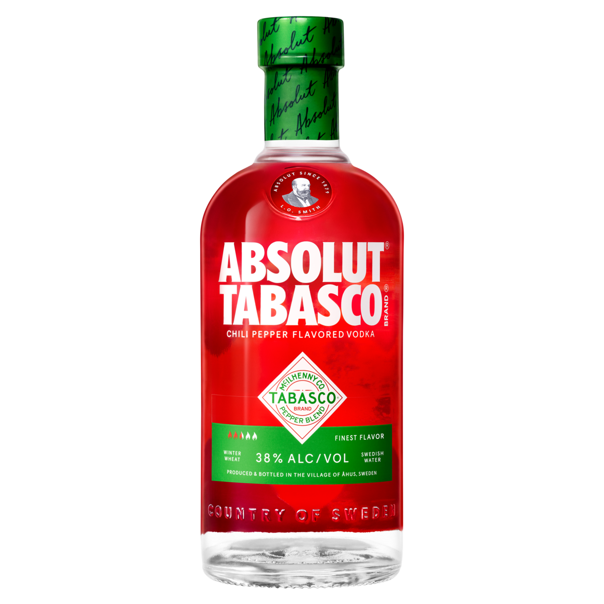 Vodka Destilada Aromatizada Tabasco Absolut Garrafa 750ml