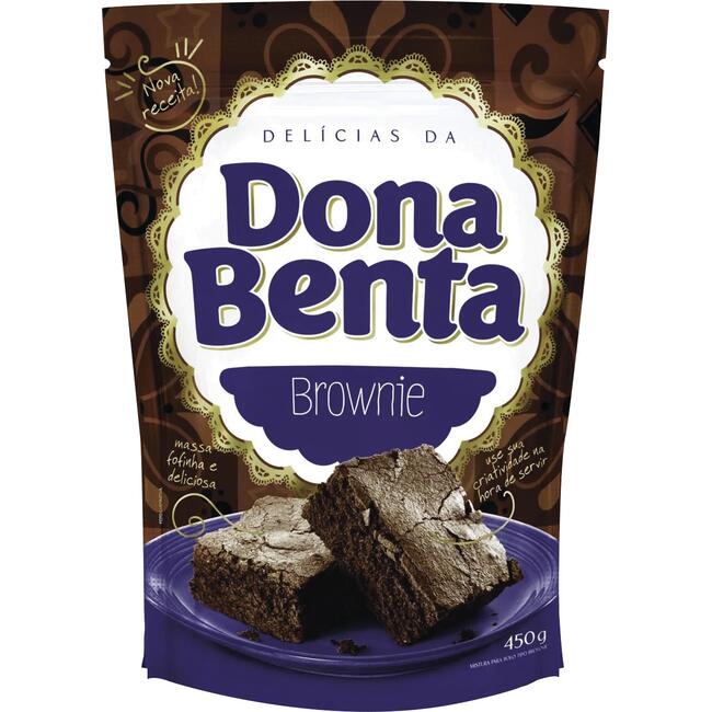 Mistura para Bolo Dona Benta Brownie 450g