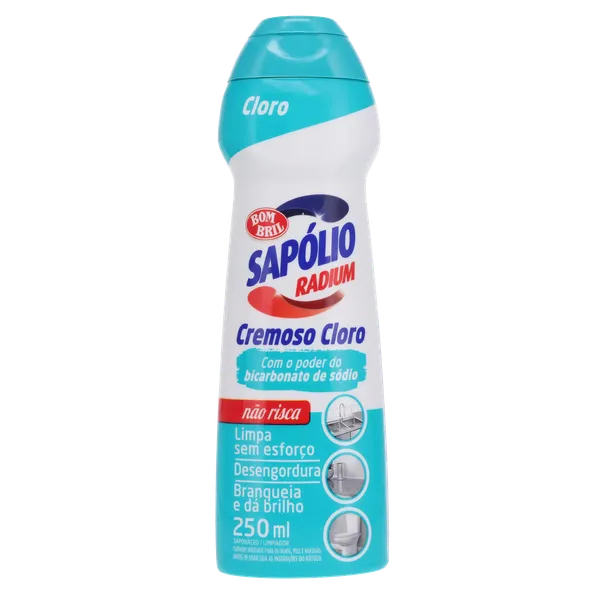Saponáceo Cremoso Radium 250ml - Cloro