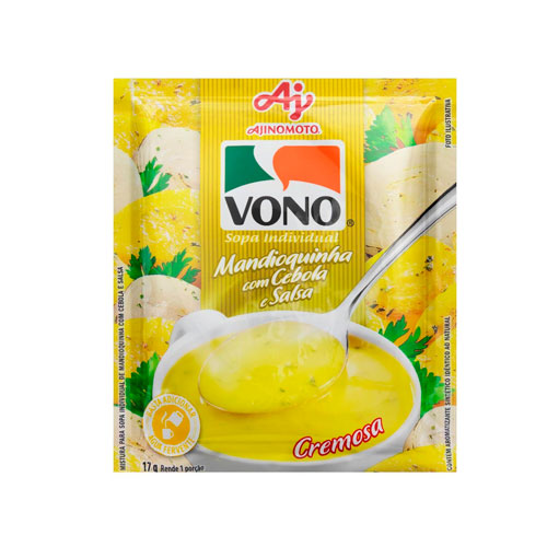 Sopa VONO Mandioquinha Cebola com Salsa Menos Sódio 17g