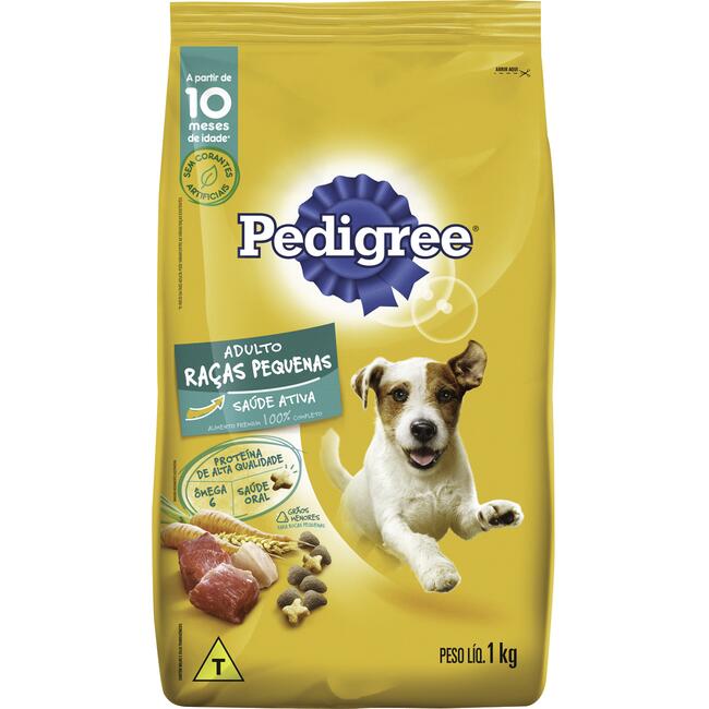 Alimento para Cães Pedigree Raças pequenas 1kg