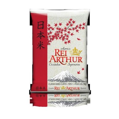 Arroz Japonês Rei Arthur Curto 5kg