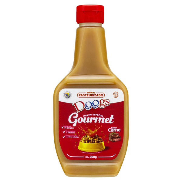 Molho para Cães Doogs 250g - Gourmet - Carne