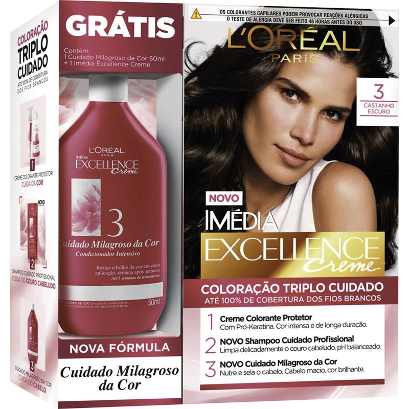 Tintura Imédia Excellence 3.0 Promopack Kit
