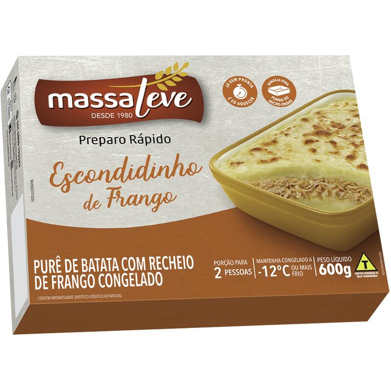 Escondidinho Massa Leve Frango 600g