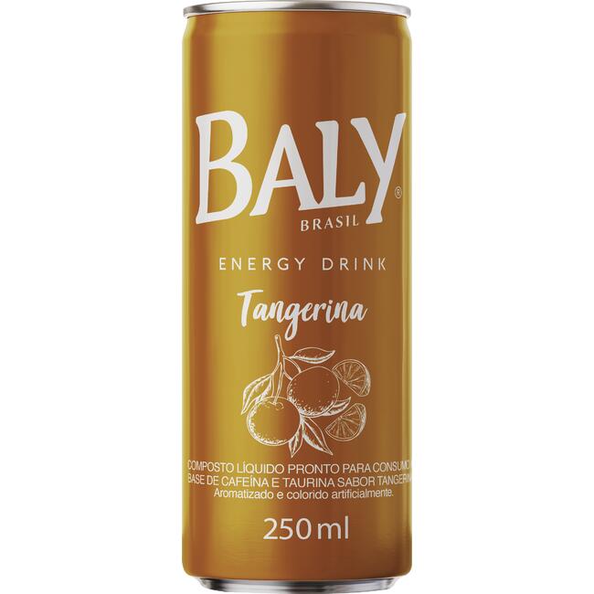 Energético Baly Tangerina 250ml