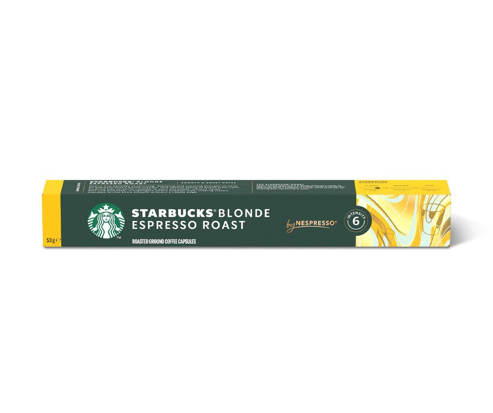 Cápsula Starbucks Nespresso Blonde Espresso Roast 10 Cápsulas