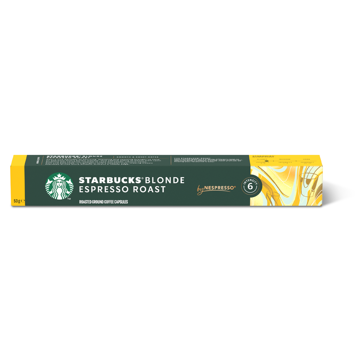 Cápsula Starbucks Nespresso Blonde Espresso Roast 10 Cápsulas