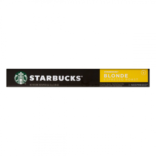 Cápsula Starbucks Nespresso Blonde Espresso Roast 10 Cápsulas
