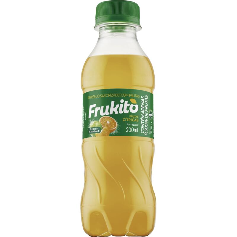 Refresco Líquido Frukito Frutas Cítricas 200ml