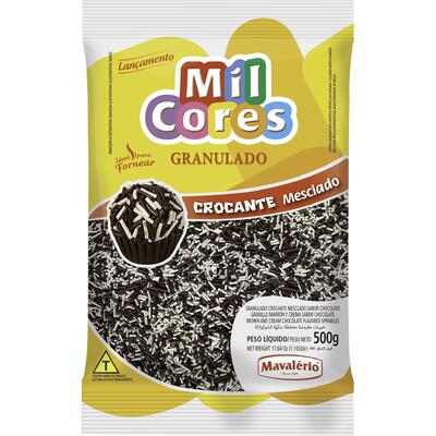 Chocolate Granulado Mavalério Mesclado 500g