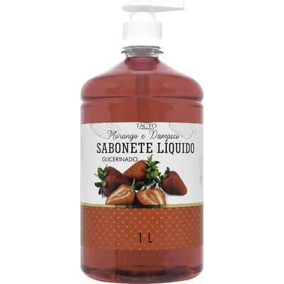 Sabonete Líquido Tacto Morango e Damasco 1L