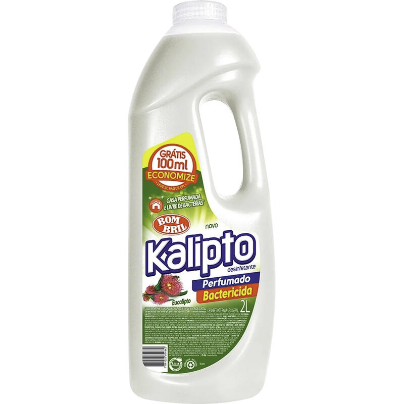 Desinfetante Kalipto Eucalipto Leve 2l Pague 1.9l