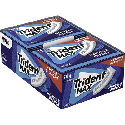 Chiclete Trident Hortelã 14 un