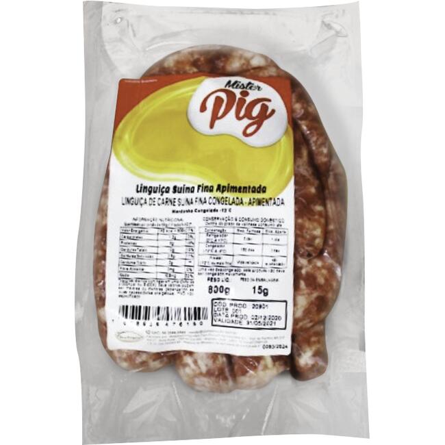 Linguiça Dom Porquito Apimenta 800g