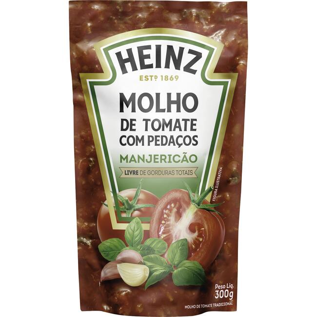Molho de Tomate Heinz Manjericão 300g