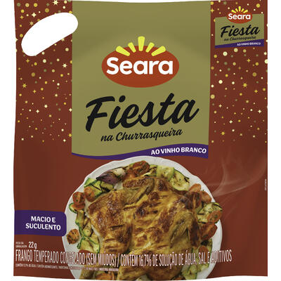 Fiesta na Churrasqueira Seara Cong Preço por quilo no pacote