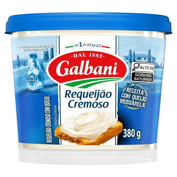 Requeijão Galbani 380g - Tradicional