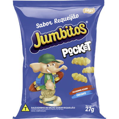 Salgadinho Jumbitos Requeijão 27g