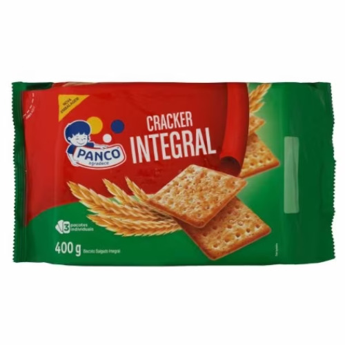 Biscoito Cracker Panco Vida 100% 400g